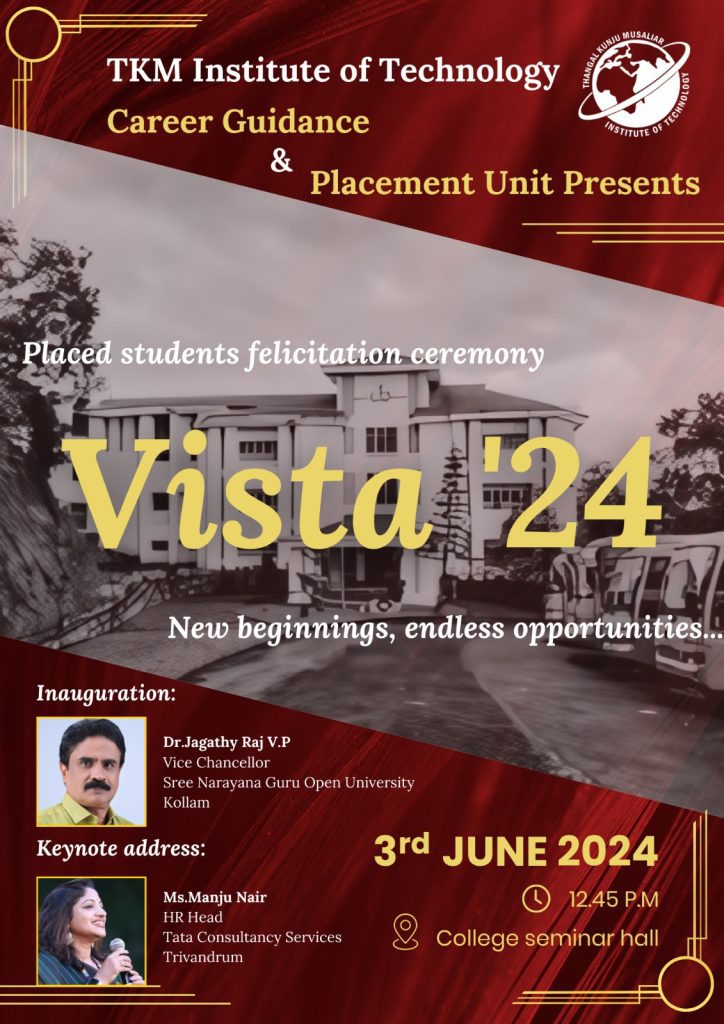 Placed Students Felicitation Ceremony on 03.05.2024 at College Seminar Hall